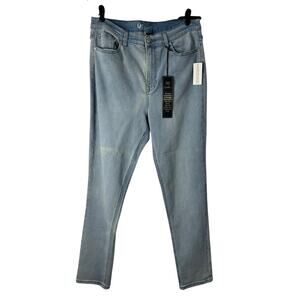 DG2 Diane Gilman Jeans Size 14T Virtual Stretch Skinny Light Wash High Waisted